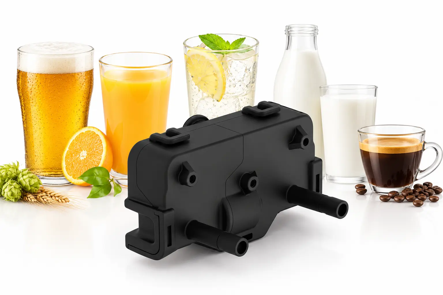 Flow Meters for Food and Beverage: Hygienic Measurement for Water, Beer, Juicers, Soft Drinks and Coffee