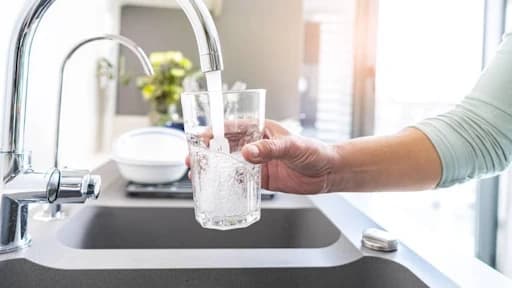 Drinking potable water