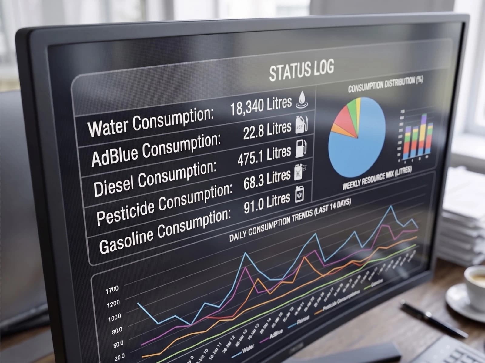 Providing data to monitor and rely on